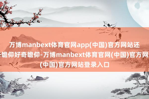 万博manbext体育官网app(中国)官方网站还真有点好奇瞻仰好奇瞻仰-万博manbext体育官网(中国)官方网站登录入口