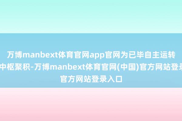 万博manbext体育官网app官网为已毕自主运转的6G中枢聚积-万博manbext体育官网(中国)官方网站登录入口